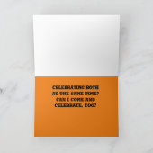 OOK EEN HALLOWEEN EN EEN BIRTHDAY. LUCKY JULLIE! K KAART (Binnen)