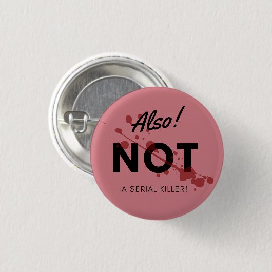 Ook geen seriële Button (Voorkant /achterkant)