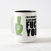 Ook gekend als... Foamy Finger Costume Mok (Voorkant links)