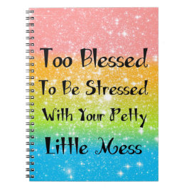 Ook Heilig om Beklemtoonde #1 te zijn Notitieboek