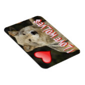 OOK IK HOU VAN WOLVEN - WOLVEN ZIJN MOOI EN VRIJ MAGNEET (Rechterzijde)