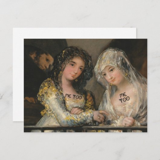 Ook ik Tattoos #Metoo Briefkaart (Voorkant / Achterkant)