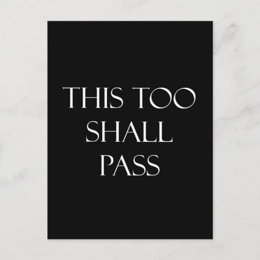 Ook in dit geval wordt een Inspirerend prijsopgave Briefkaart (Voorkant)