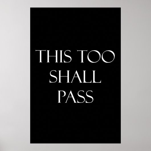 Ook in dit geval wordt een Inspirerend prijsopgave Poster (Voorkant)