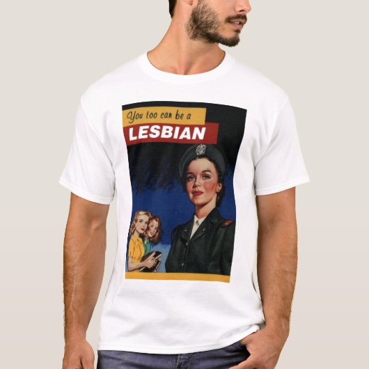 Ook jij kunt lesbisch zijn t-shirt (Voorkant)