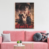 Ook jij, moet helpen!_Propaganda Poster Canvas Afdruk (Insitu (Woonkamer))