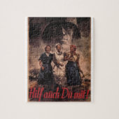 Ook jij moet helpen!_Propaganda Poster Legpuzzel (Verticaal)