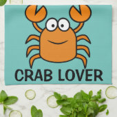 Ook krab theedoek (Gevouwen)