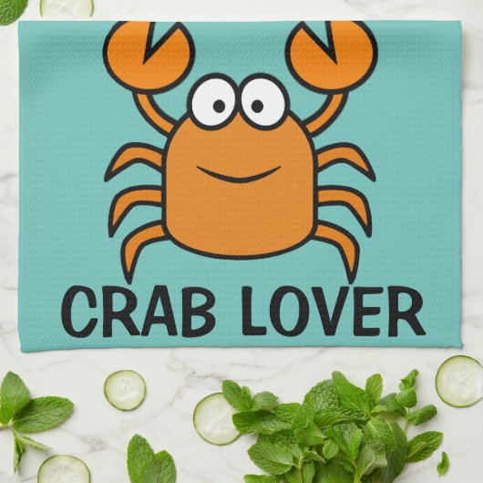 Ook krab theedoek (Gevouwen)