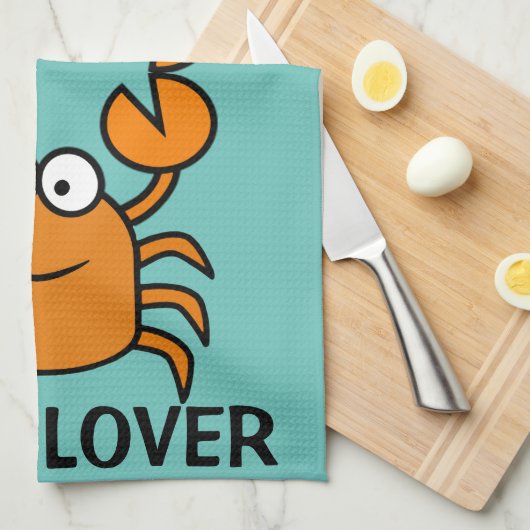 Ook krab theedoek (Quarter Fold)