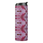 ook roze tulp thermosbeker (Gedraaid links)