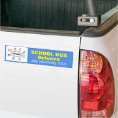 Ook schoolbuschauffeurs zijn mentoren! bordje bumpersticker (Op Truck)