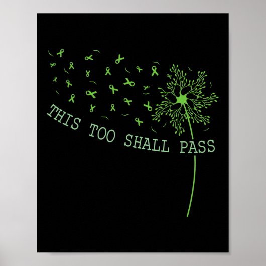 Ook zal P Happy Mental Health Awareness Graphic Poster (Voorkant)