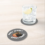 Ooky Spooky Bat Ronde Kartonnen Onderzetter (Insitu)