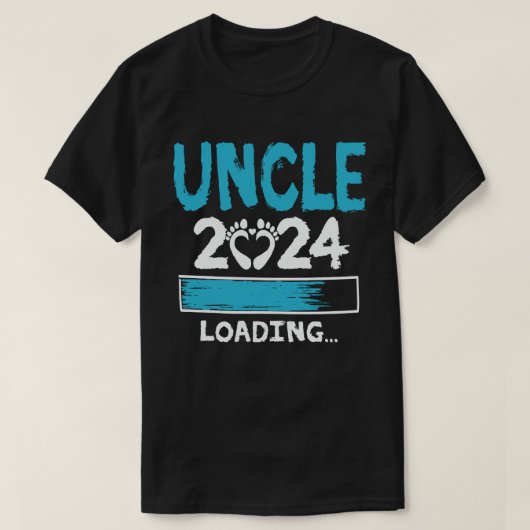 Oom 2024 laden nieuwe oom om cadeau te zijn t-shirt (Design voorkant)