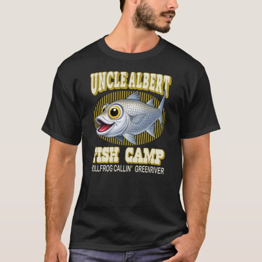 Oom Albert viskamp T-shirt (Voorkant)