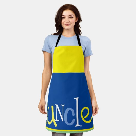 oom apron schort (Gedragen)