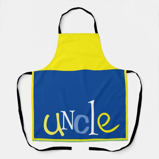 oom apron schort (Voorkant)