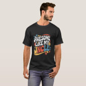 Oom Awesome Zoals Mijn Oom T-shirt (Voorkant volledig)