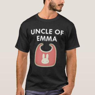 Oom Baby emma pasgeboren meisje individu T-shirt