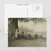 Oom Bart en de Schapen Briefkaart (Voorkant / Achterkant)