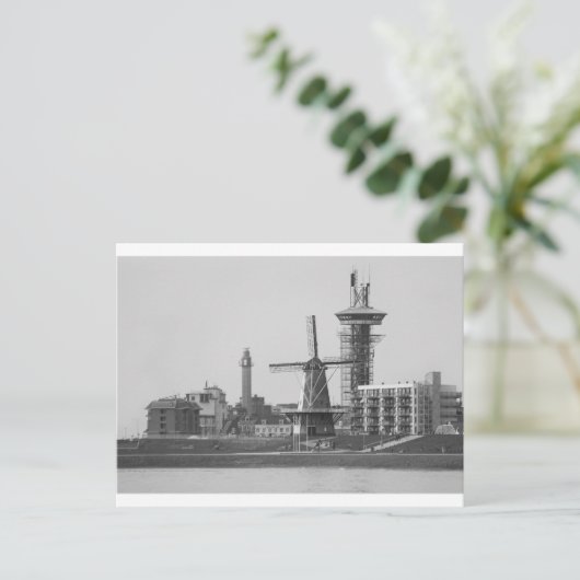 Oom Beach Cityscape, Vlissingen Briefkaart (Staand voorkant)