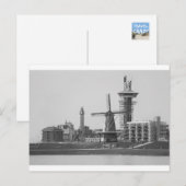 Oom Beach Cityscape, Vlissingen Briefkaart (Voorkant / Achterkant)