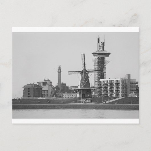 Oom Beach Cityscape, Vlissingen Briefkaart (Voorkant)