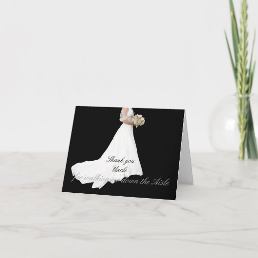 Oom Bedankt dat je me naar het altaar hebt geleid (Voorkant)