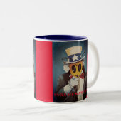 Oom Bee wil je! Tweekleurige Koffiemok (Voorkant rechts)