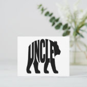 Oom Beer Feestdagenkaart (Staand voorkant)