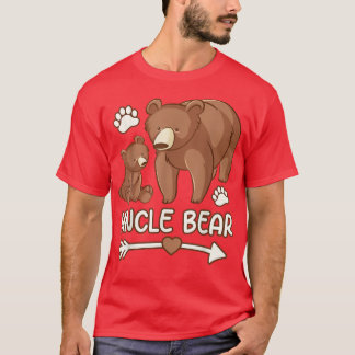 oom beer voor mannen, oom beer cubs-T-shirts T-shirt