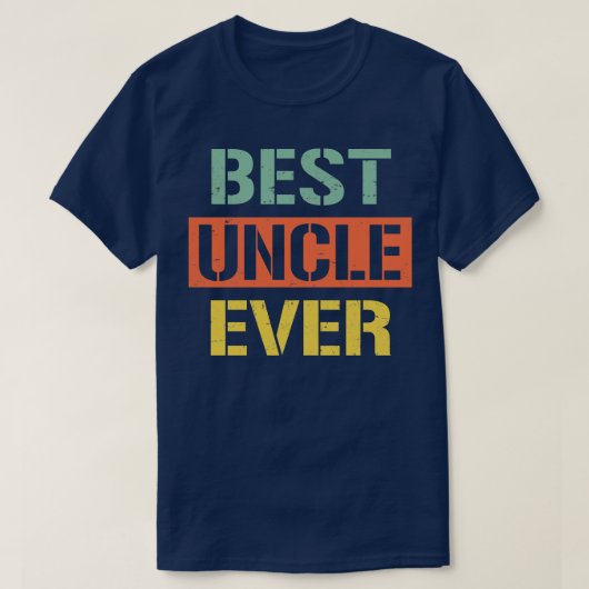 oom beste oom ooit t-shirt (Design voorkant)