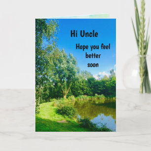Oom Beterschap ontwerp Groet Kaart