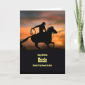 Oom Birthday Weer een reis rond de zon Kaart (Voorkant)