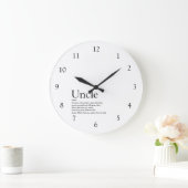 Oom Black en White Grote Klok (Huis)