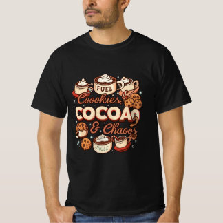 Oom Brandstof: Koekjes, Cacao & Chaos | Grappige F T-shirt