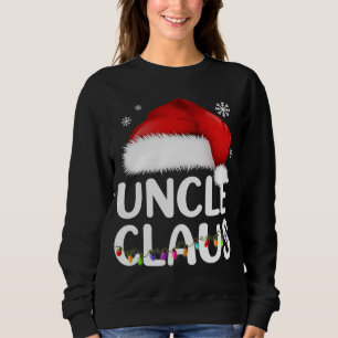 Oom Claus Kerstmis familie Pajama komt overeen met Trui