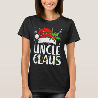 Oom Claus Kerstverlichting Panama Familie Matchin T-shirt