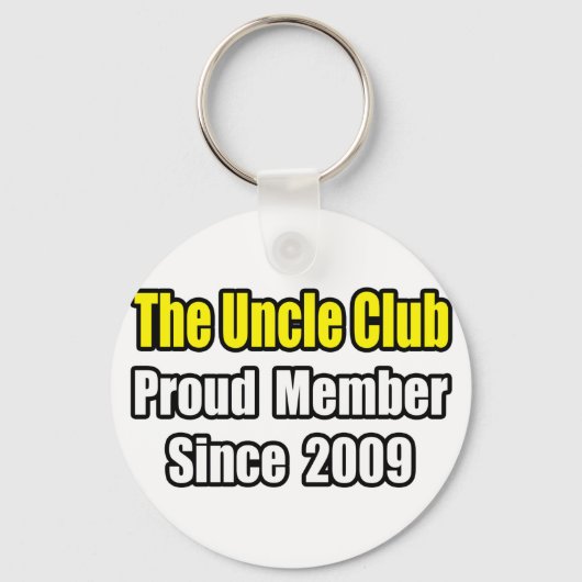 Oom Club... sinds 2009 Sleutelhanger (Voorkant)