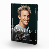 Oom Cool Fun Oom Elegant Schrift Fotoblokken (Rechts)