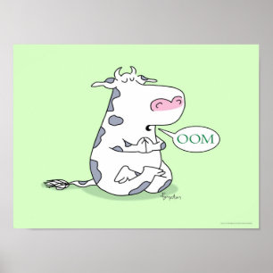 OOM COW poster van Sandra Boynton