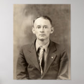 Oom Creepy -  Halloween Haunted Portret Poster (Voorkant)