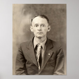 Oom Creepy -  Halloween Haunted Portret Poster