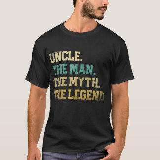 Oom De Man Myth Legend Vaderdag Papa Best T-shirt