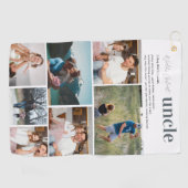 Oom Definitie | 7 Foto gepersonaliseerd Golfhanddoek (Horizontaal)