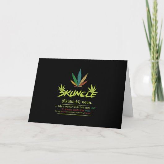 Oom Definitie Wiet Roken Oom Grappig Stoner (Voorkant)