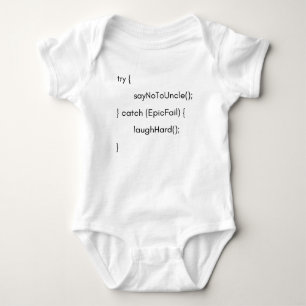 Oom Developer Baby Grappige Code Romper