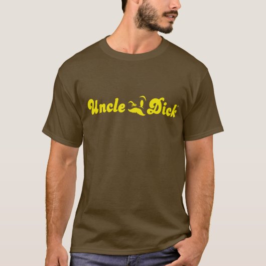 Oom Dick Retro T-shirt (Voorkant)