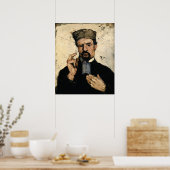 Oom Dominique als advocaat, 1866 Poster (Keuken)